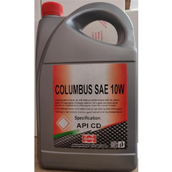 Λάδι Sae 10W Columbus Sae 10W 4L Columbia