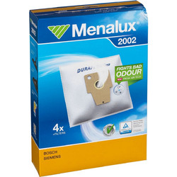 Menalux 2002 Σακούλες Σκούπας 4τμχ Συμβατές με Σκούπα Bosch / Siemens