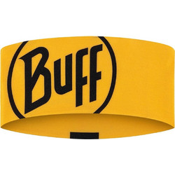 Buff CoolNet UV Wide Headband Logo Yellow