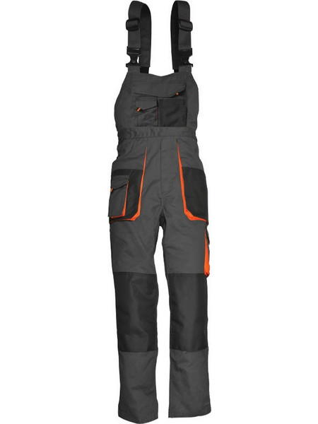 ΣΑΛΟΠΕΤΑΣ ΕΡΓΑΣΙΑΣ ΜΕ 11 ΤΣΕΠΕΣ ΓΚΡΙ - TETORON COTTON 270gr/m2 - EN ISO 20345:2011 - ΜΕΓΕΘΟΣ M ΓΚΡΙ