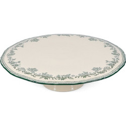 Salt&Pepper 803364 Βάση για Κέικ Cyril 32,5cm - Green Floral Porcelain