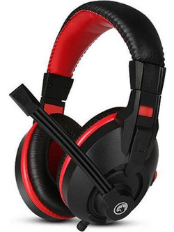 Marvo H8321 Gaming Headset Over Ear Black Red