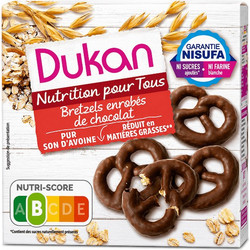 Dukan Oat Pretzels with Chocolate Coating 100g