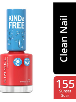 Rimmel Kind & Free Nail Polish 155 Sunset Soar Gloss Βερνίκι Νυχιών