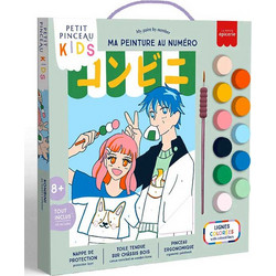 Σετ ζωγραφικής με νούμερα Kids La petite epicerie Konbini 351005