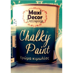 Χρώμα κιμωλίας Chalky Paint 750ml Maxi Decor δάφνη 603