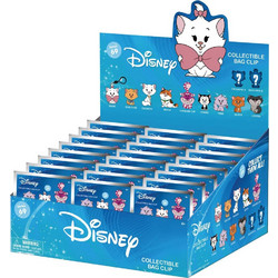 Disney Cats 3D Foam Bag Clips Series 69 Display (24)