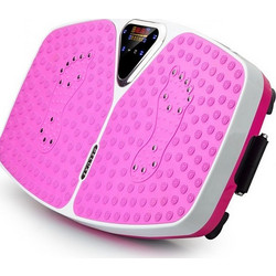Πλατφόρμα Δόνησης MDHL 96700 με Ηχεία Bluetooth & LED, Ροζ-Μωβ-Χρυσό