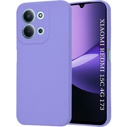 Techsuit Θήκη Soft Σιλικόνης για Xiaomi Redmi 15C 4G/Redmi 15C 5G - Χρώμα: Λιλά