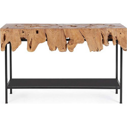 Bizzotto Grenada Κονσόλα από φυσικές ρίζες teak 120x40x77cm