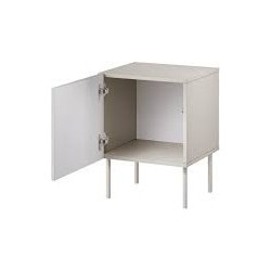 Cama Bedside table 2 pcs SIENA 44,5x40x59 cashmere matt