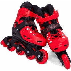 BlablaToys D.I Αυξομειούμενα Πατίνια Inline Rollers Hard Boot Spider-Man 30-33 - 59440