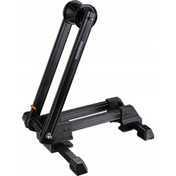 Rockbros T30 Folding Bike Stand for Front or Rear Wheel Compatible with 24-27.5 Inch and 700C Wheels - Black - (Rockbros-T30-BK)