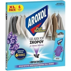 Aroxol Full Season Σκοροκτόνο Gel Λεβάντα 6τμχ