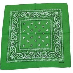 Bandana Paisley Light Green 13298-LGN