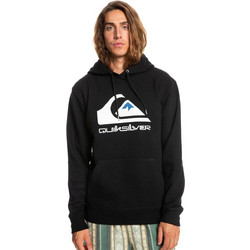 Quiksilver Ανδρικό Φούτερ Fleece με Κουκούλα με Τσέπες Μαύρο EQYFT04450-KVJ0