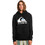 Quiksilver Ανδρικό Φούτερ Fleece με Κουκούλα με Τσέπες Μαύρο EQYFT04450-KVJ0