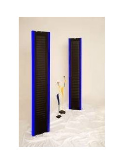 Audio Exklusiv 3.1 Elektrostatic Ζεύγος Ηχείων Hi-Fi Δαπέδου Black