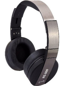 Dynavox HQ-900 Ενσύρματα & Ασύρματα Bluetooth Ακουστικά On Ear Ασημί