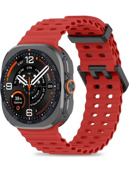 Tech-Protect Iconband Pro Λουράκι Σιλικόνης Crimson Red (Samsung Galaxy Watch Ultra 2 / 1)