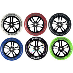AO SCOOTERS Ρόδα Quadrum V3 5-hole - Πράσινο 55.12592/grn