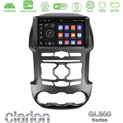 Clarion GL500 Series Ford Ranger 2012-2016 Ηχοσύστημα Αυτοκινήτου 2 DIN 9" με Wi-Fi & GPS U-GL5-FD0902