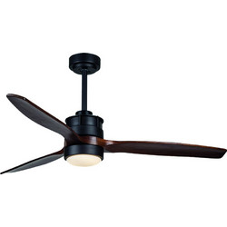 Evivak Legno 804020 Ανεμιστήρας Οροφής 130cm 15W με Φως & Τηλεχειριστήριο Καφέ