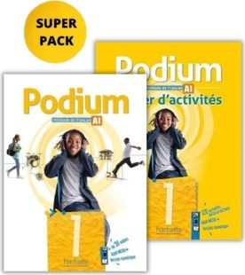 PODIUM 1 SUPER PACK (LIVRE + CAHIER + LEXIQUE + CADEAU SURPRISE)