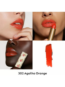 Gucci Rouge A Levres Voile 302 Agatha Orange Κραγιόν Stick 3.5gr