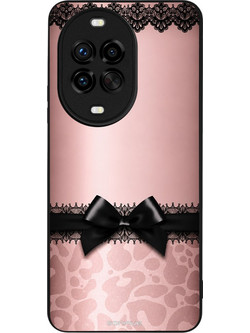 Sonique DIVA Series Θήκη Leopard Bow Pink (Huawei Nova 14 Pro 5G)