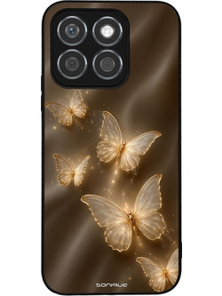 Sonique DIVA Series Θήκη (Honor X8b) Χρυσές Πεταλούδες