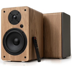 Vulkkano A6 ARC Αυτοενισχυόμενα Ηχεία 60W (Ζεύγος) Walnut