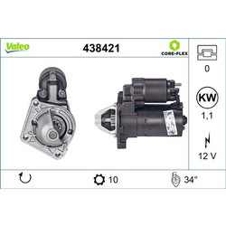 Valeo Μίζα - 438421