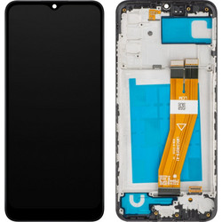 MP LCD Display Module για Samsung Galaxy A02s A025F, Aftermarket, Μαύρο