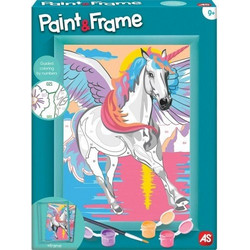 AS Company Paint & Frame Ζωγραφίζω Με Αριθμούς Magic Unicorn (9+ Χρονών)
