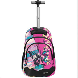 Τσάντα trolley Δημοτικού Graffiti Xscape Butterfly