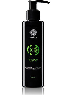 Garden Cleansing Black Λάδι Ντεμακιγιάζ για Λιπαρή Επιδερμίδα 150ml