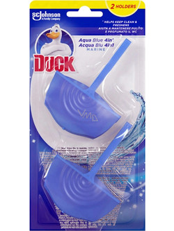 Duck Aqua Blue Block WC 2x36ml