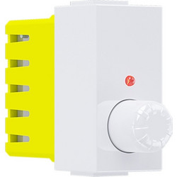 Acaelec Modys Aλερετούρ Περιστροφικός Ροοστάτης 1P 40-300W 250VAC IP20 Λευκό (10101312491)