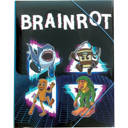 ΝΤΟΣΙΕ ΜΕ ΛΑΣΤΙΧΟ A4 BRAINROT (343-10510)