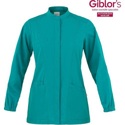 Γυναικείο Σακάκι Σεφ Lia Slim Fit Πετρόλ Πετρόλ Giblor's