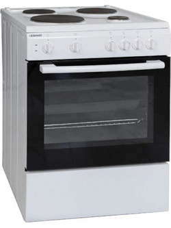 Eskimo ES 4060 W Κουζίνα Ηλεκτρική 71lt με Εμαγιέ Εστίες 60cm