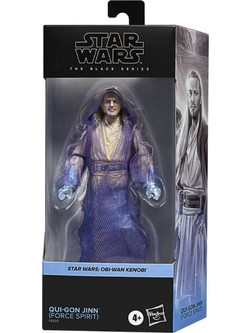 Hasbro Star Wars The Black Series Obi-Wan Kenobi Black Series Qui-Gon Jinn Φιγούρα Δράσης για 4+ Ετών 15cm