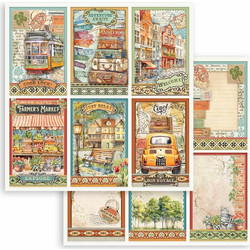 Stamperia Χαρτί Scrapbooking 30,5X30,5cm Διπλής Όψης 6 Cards