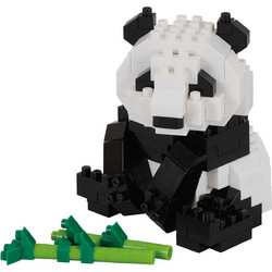 Bandai Nanoblock : Animal - Giant Panda Building Block Figure (NBC328)