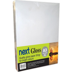 Next Gloss A3 100 φύλλα premium gloss paper 300γρ
