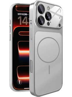 Bodycell AG Glass MagSafe Cover Θήκη iPhone 16 Pro Silver