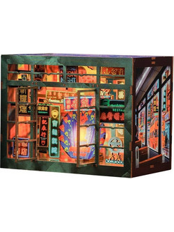 Cutebee Hong Kong Neon Light 3D Book Nook DIY 49 Κομμάτια 13cm