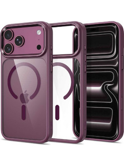 Tech-Protect MagMat MagSafe Θήκη Dark Cherry / Clear (iPhone 18 Pro Max / 17 Pro Max)