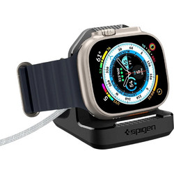 Spigen Βάση Φόρτισης Apple Watch, TPU, Μαύρο